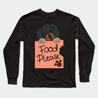 Food Please Long Sleeve T-Shirt